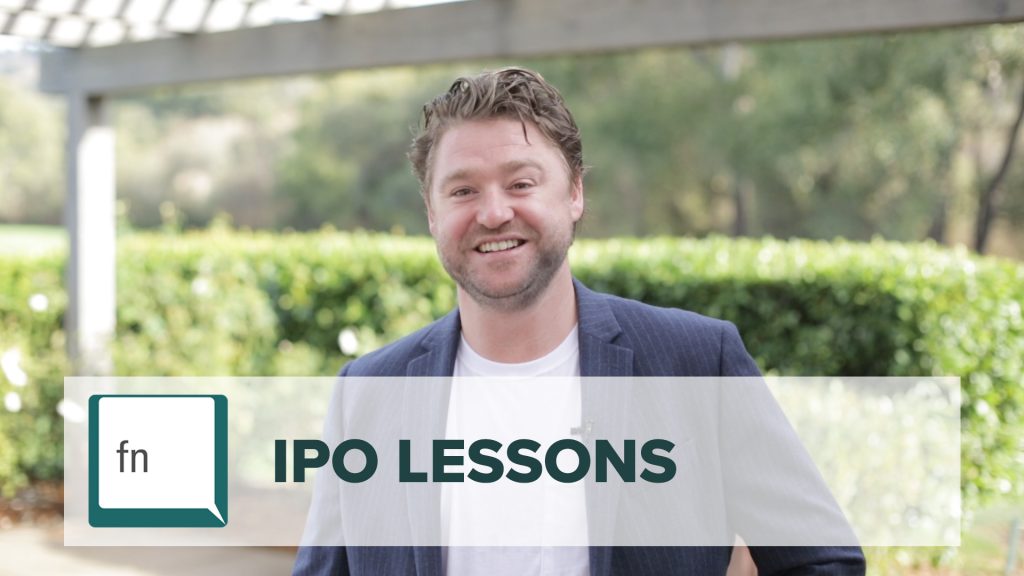 Tim Manson Property Connect IPO Lessons Learned