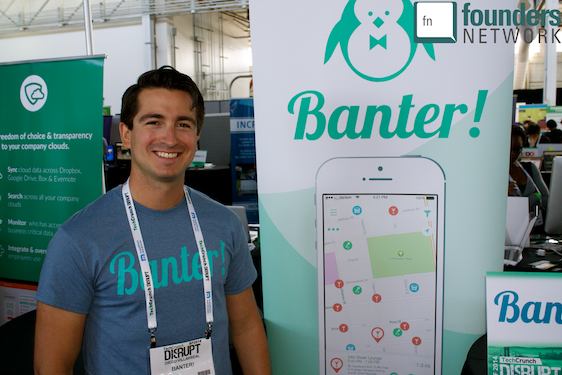 Banter at TechCrunch Disrupt Startup Alley
