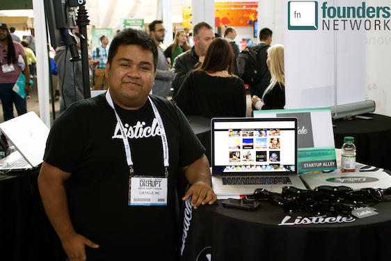 Listicle at TechCrunch Disrupt