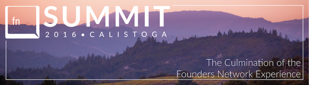 Registration for 2016 Founders Network Summit Now Open