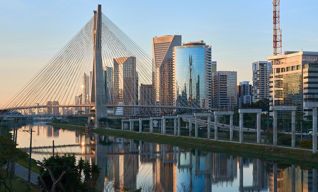 Sao Paulo Estaiada Bridge Brazil