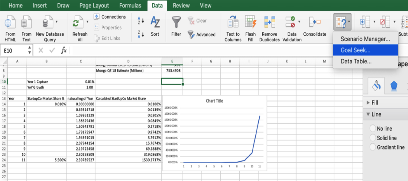 Startup Financial Modeling Excel Picture 2