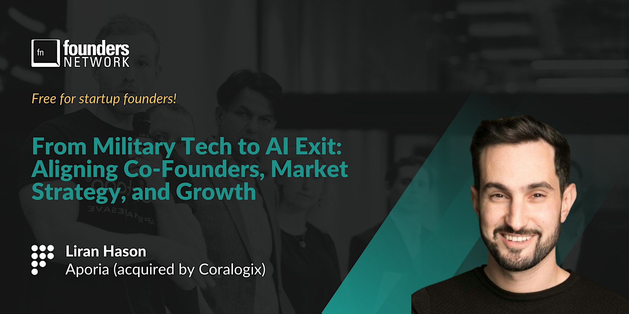 Featured image for “From Military Tech to AI Exit: Co-Founders, Strategy & Growth”